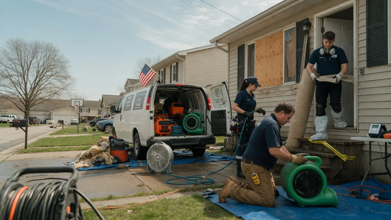 Water Damage Restoration in Coffeyville, KS near me